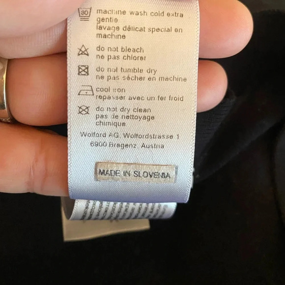 Wolford Black Cardigan Sweater - Picture 5 of 8